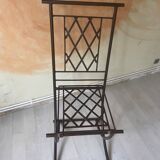 Folding chair antique handmade ironwork