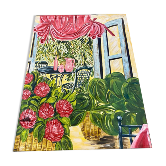 Oil on canvas