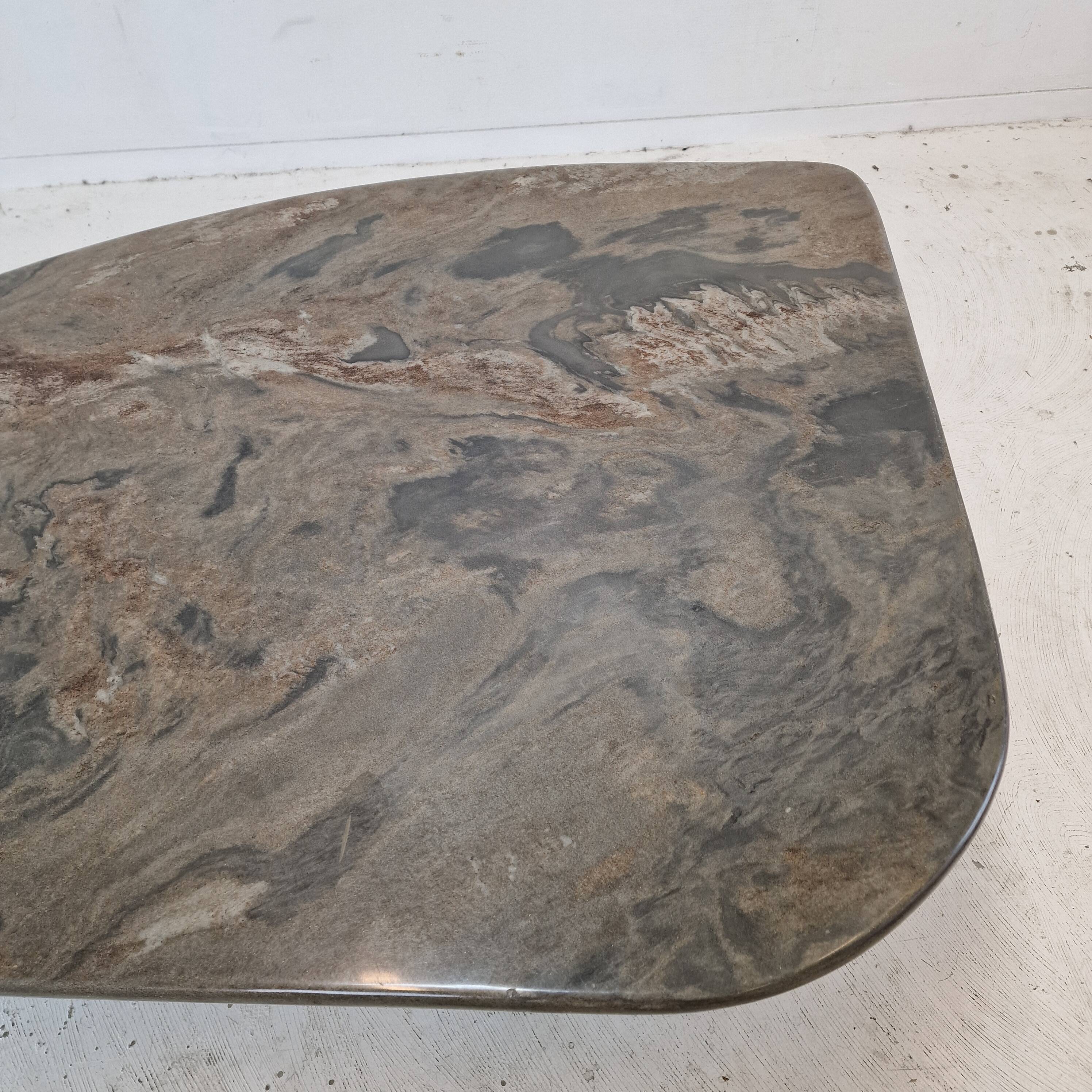 Italian Coffee Table in Granite, 1980s