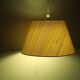 Large concertina wall light in teak by Eric Hansen / Le Klint, Denmark 1960