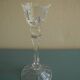 old crystal candlestick candleholder