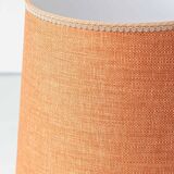 Pair of coloured ceramic table lamps in Art Nouveau style, 1918, with new shades.