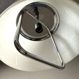 Pendant Lamp Harvey Guzzini with Large Acrylic Shade, 1970s