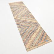 2x8 Scandinavian Kilim Runner Rug, 73x255Cm