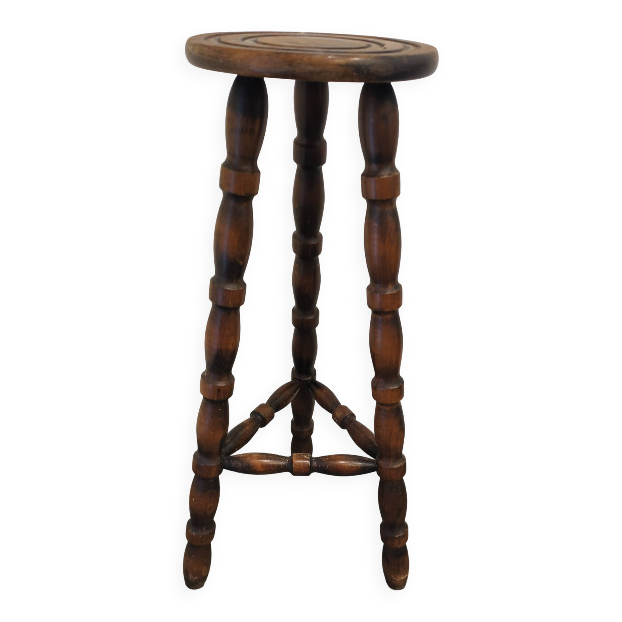 Rare musical workbench in solid wood – Louis XV style