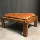 1960's pierre chapo s20 stool / footstool