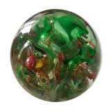 Murano 1960 glass parchment paper press