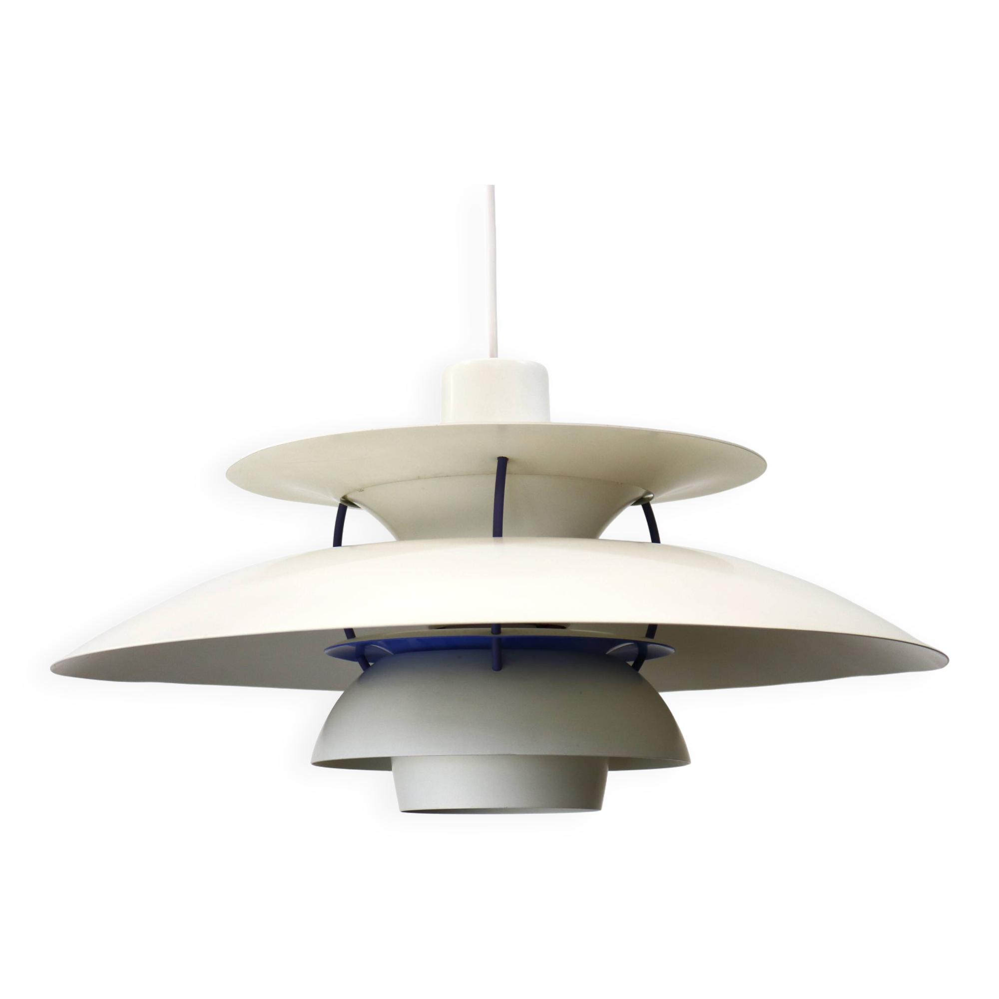 The Real Danish - PH5 Pendant Lamp - Original White Color - Louis Poulsen