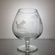 6 crystal cognac glasses