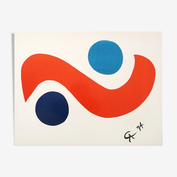 Lithographie skybird d’Alexander Calder, 1974