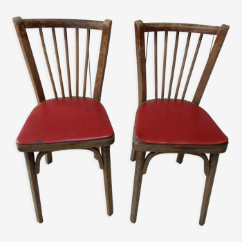 Pair of bistro chairs