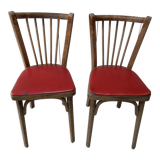 Paire de chaises bistro
