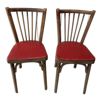 Paire de chaises bistro