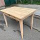 19th-century solid wood farmhouse table.