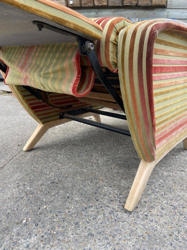 Fauteuil inclinable vintage