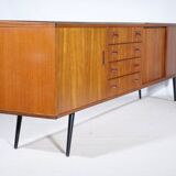 Enfilade design en teck par Musterring datant des années 1960