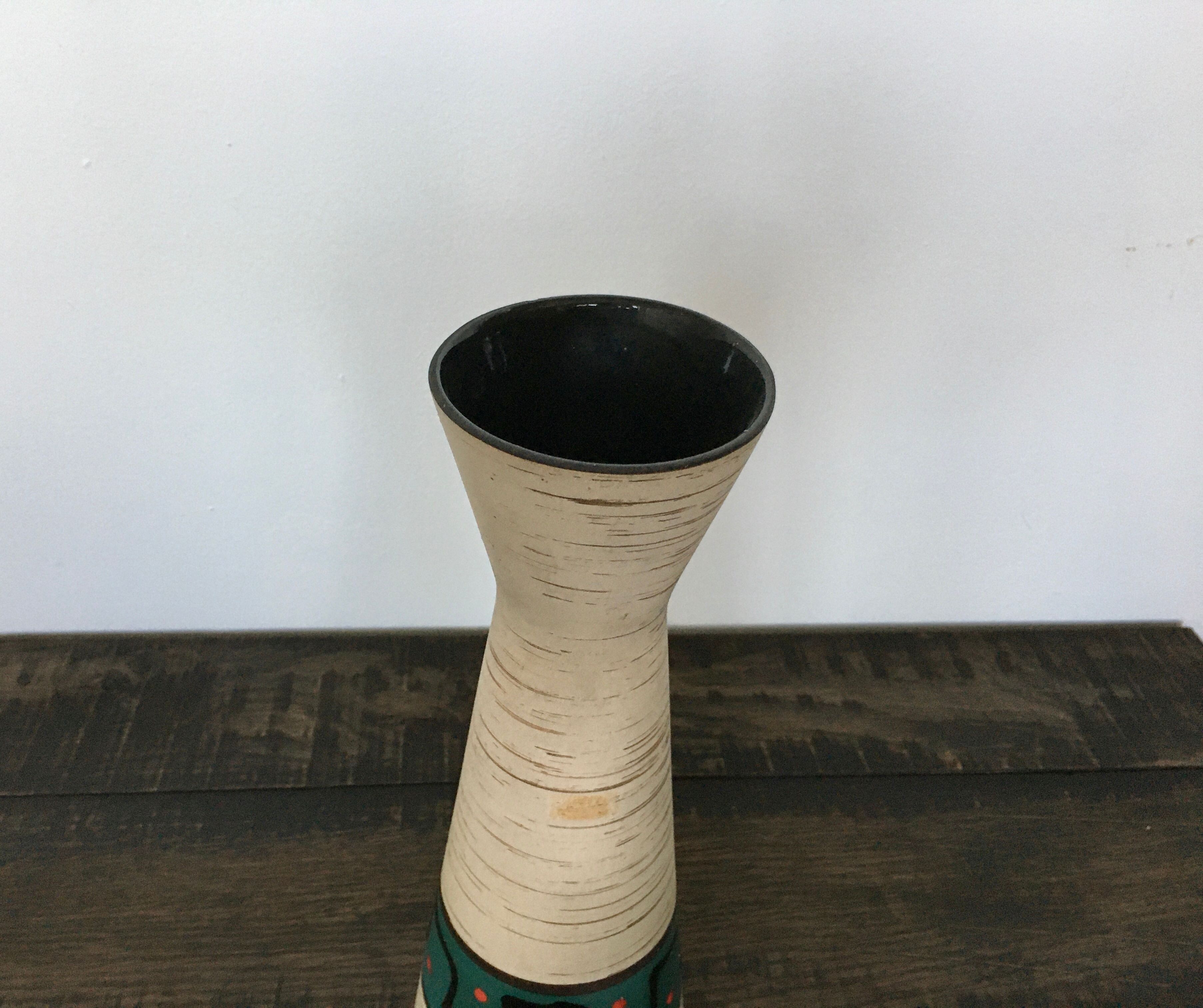 1960s german ceramic vase