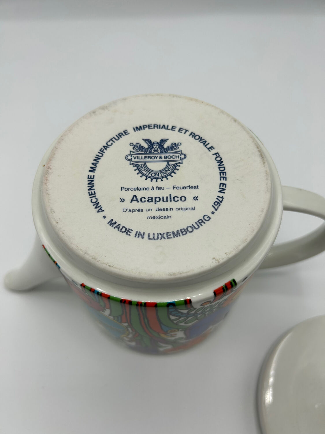 Théière Acapulco villeroy boch vintage