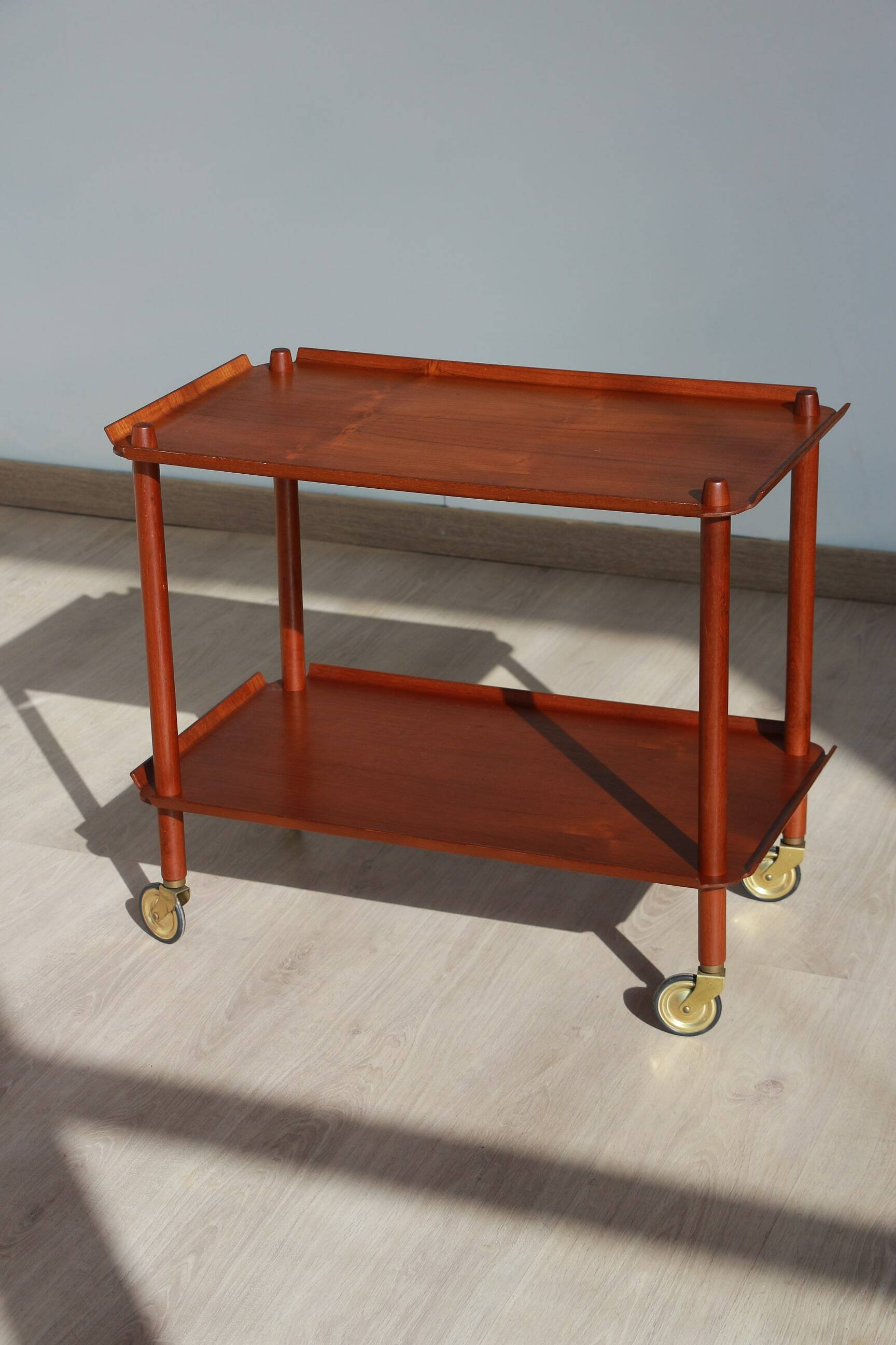 Teak trolley by Poul Hundevad for Vamdrup - Denmark - 1960