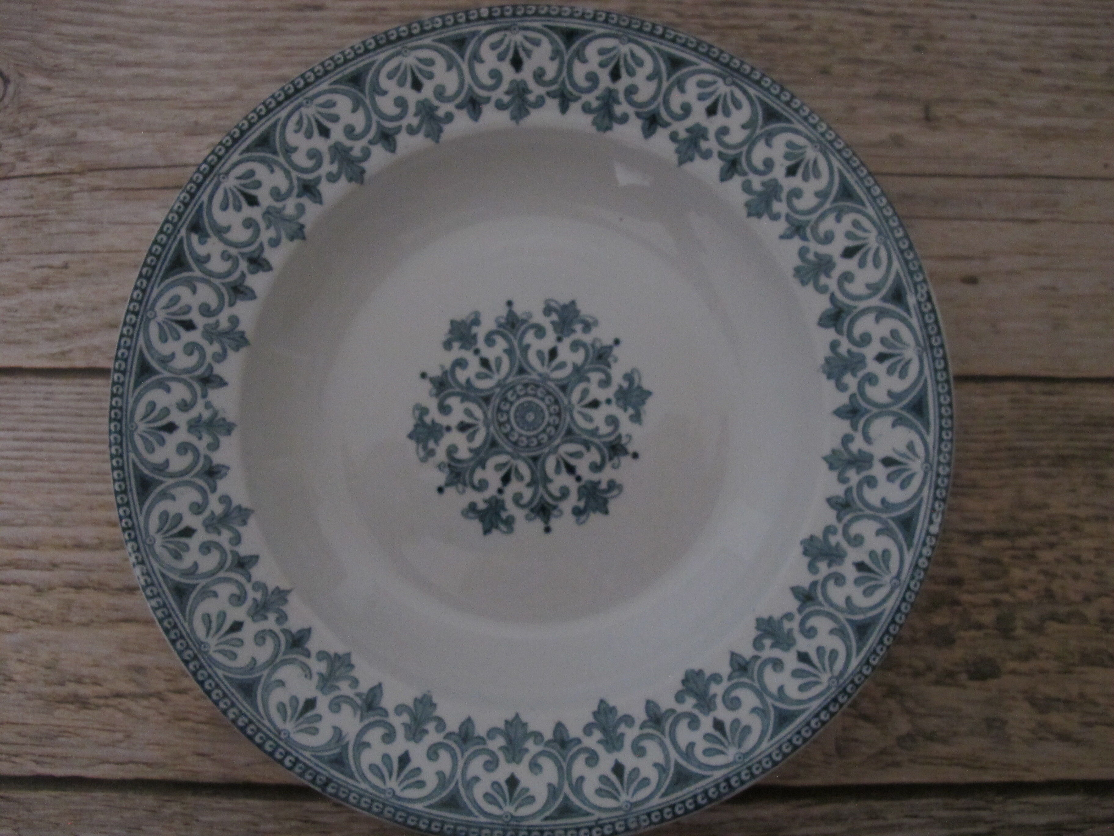 5 hollow plates in iron earth of Badonviller