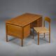 Bureau danois par Arne Vodder pour GV Møbler, 1960