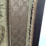 Wood and fabric screen