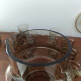 Service à Boisson Vintage Prestige XL - Verre Fumé Ambré Années 60/70