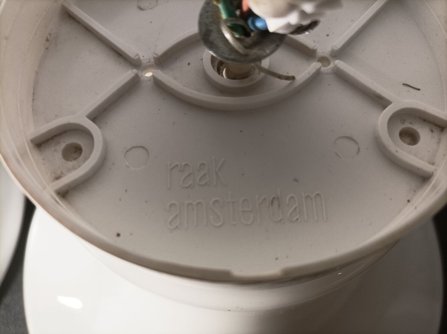 Pair of opaline suspension RAAK Amsterdam