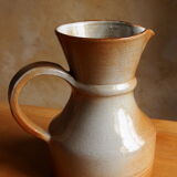 Red and white sandstone pitcher