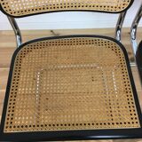 4 chairs Cesca B32 by Marcel Breuer