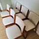 Set of 6 Scandinavian teak chairs Erik Buch model 89