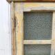 Meuble mural  armoire vitré en bois  50’s