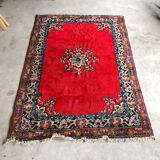 Authentic handmade berber carpet 210 x 290 cm