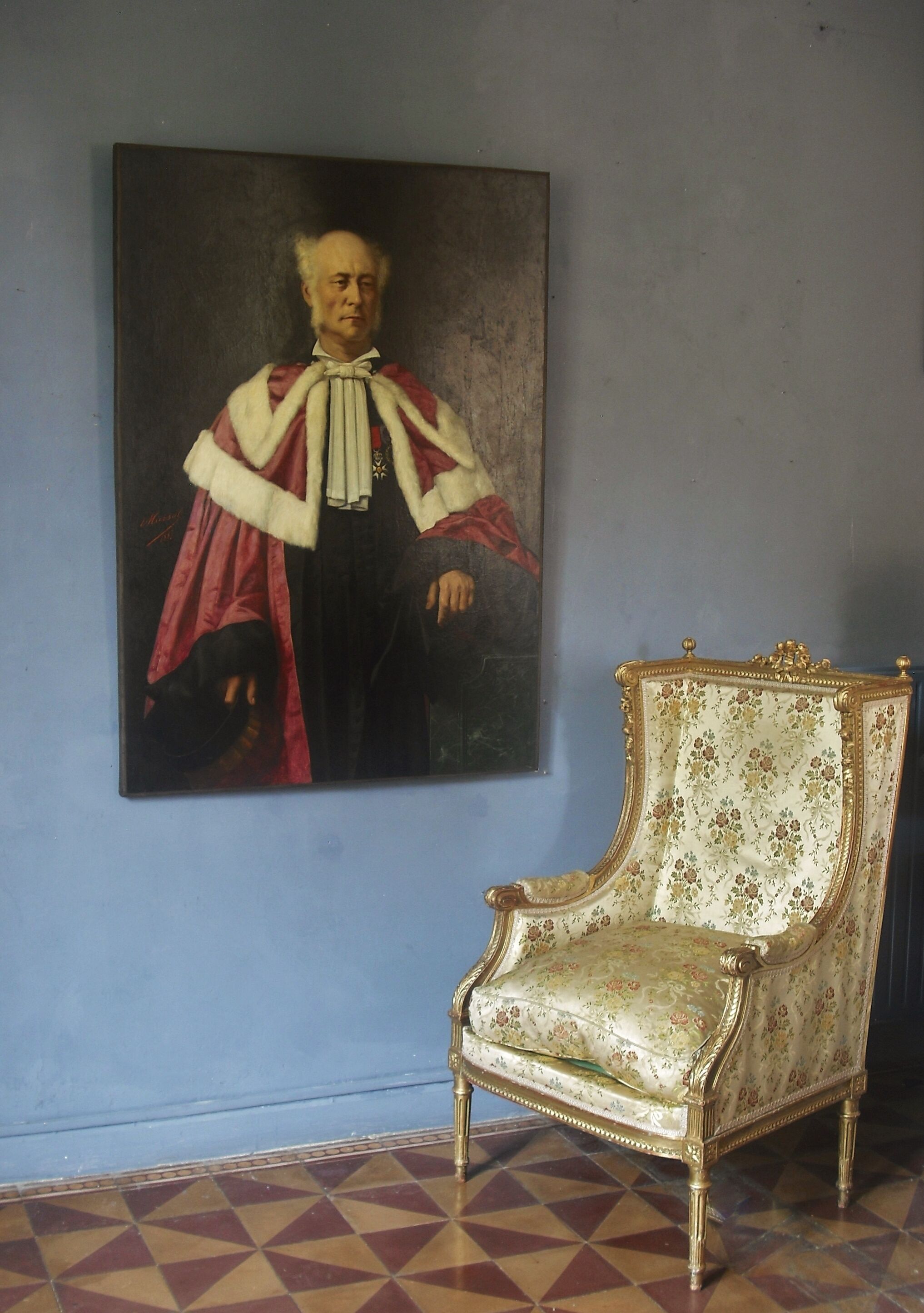 E Antoine Marsal portrait 133x95cm