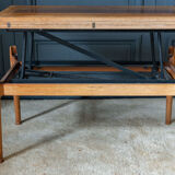 Scandinavian coffee table Smorrebrod with extendable system