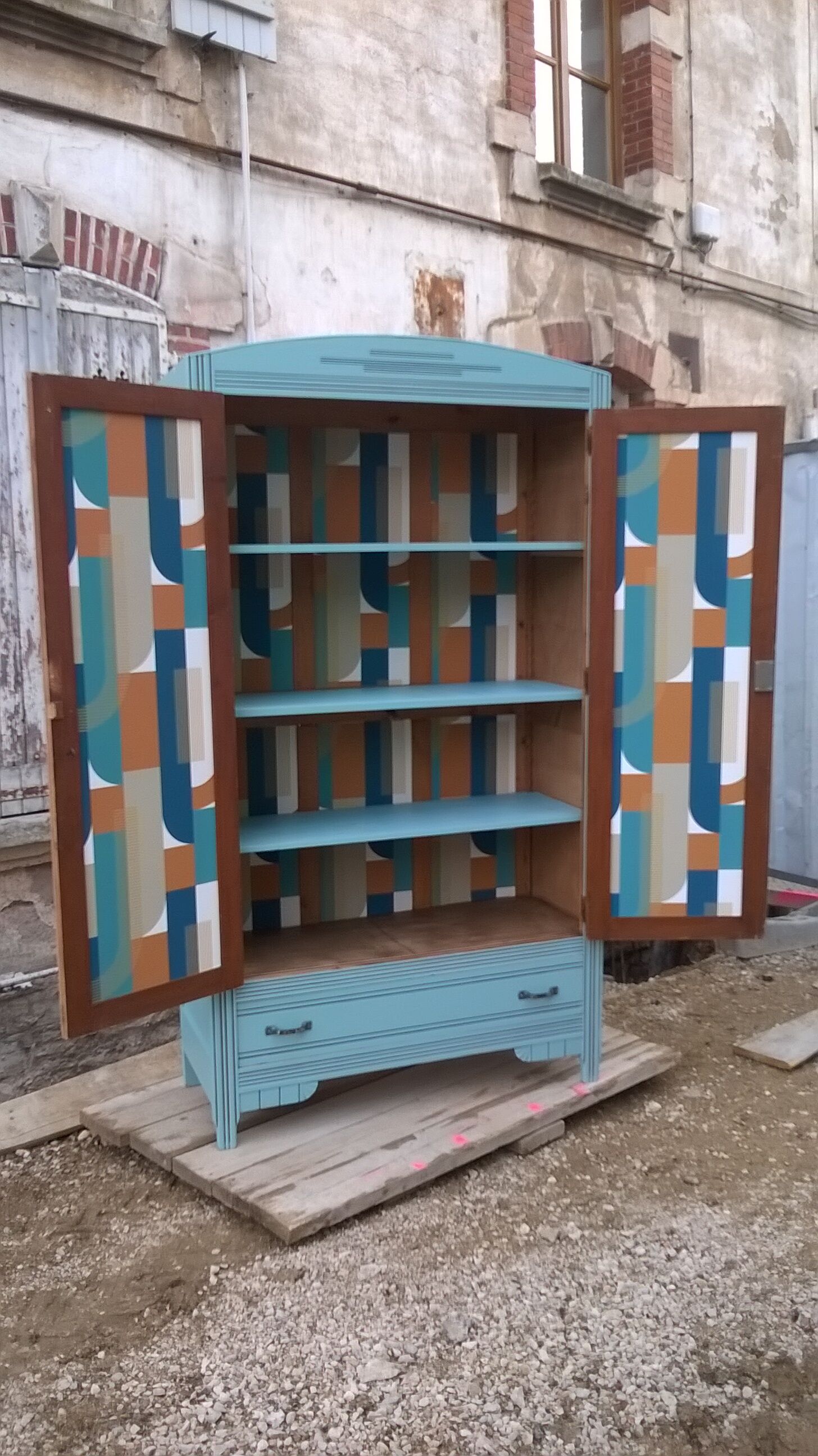 Parisian art deco wardrobe