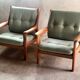 Set of 2 Georg Thams armchairs for Vejen Polstermøbelfabrik in teak, Denmark 1960