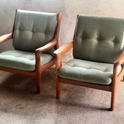 Set of 2 Georg Thams armchairs for Vejen Polstermøbelfabrik in teak, Denmark 1960
