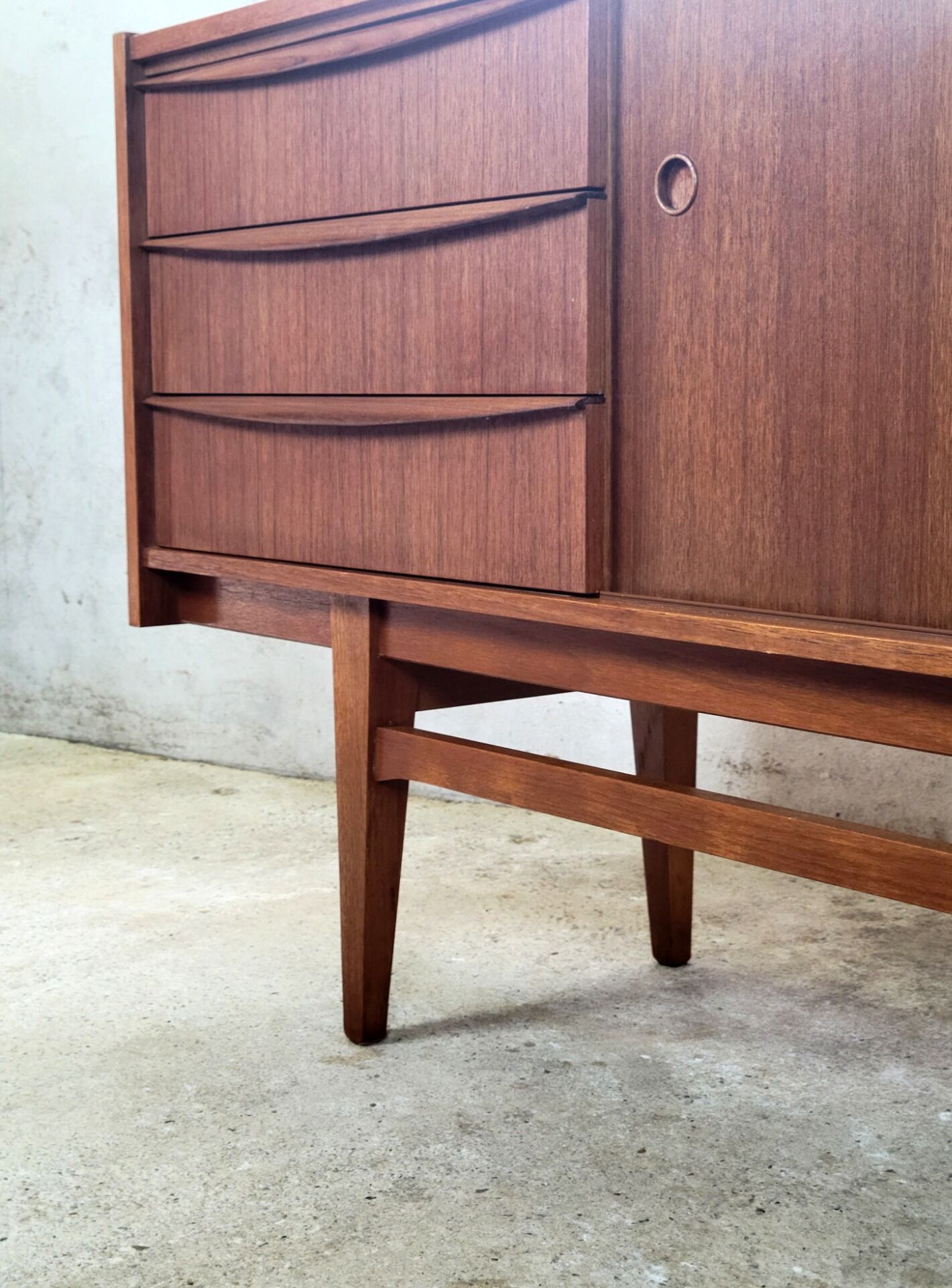 Enfilade en teck 1960