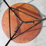 60s tripod end table