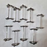 Silver metal knife holder early XXth