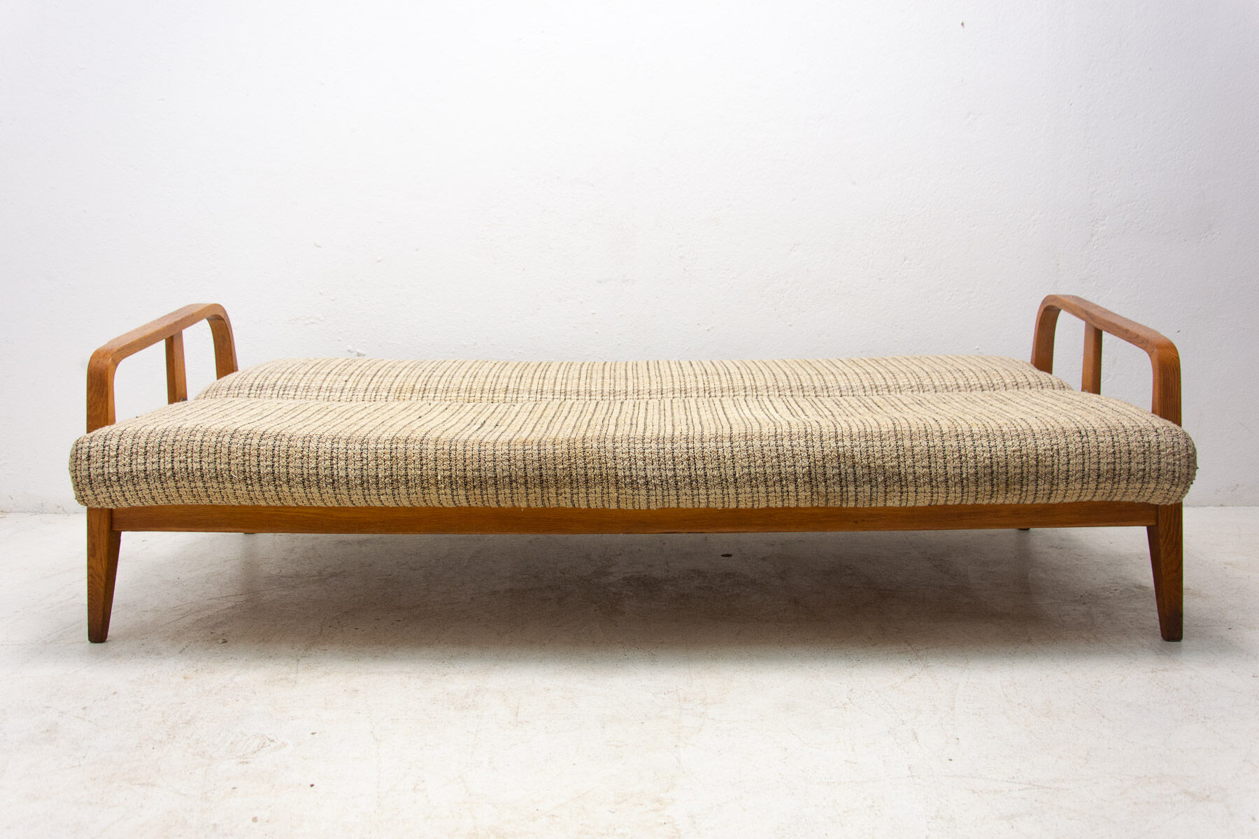 Canapé pliant du milieu du siècle dans le style scandinave, années 1960, Tchécoslovaquie