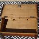 vintage desk with storage