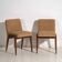 Mid Century Style Chairs (c.1940). Set of 2 pieces