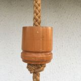 Suspension in macramé rope
