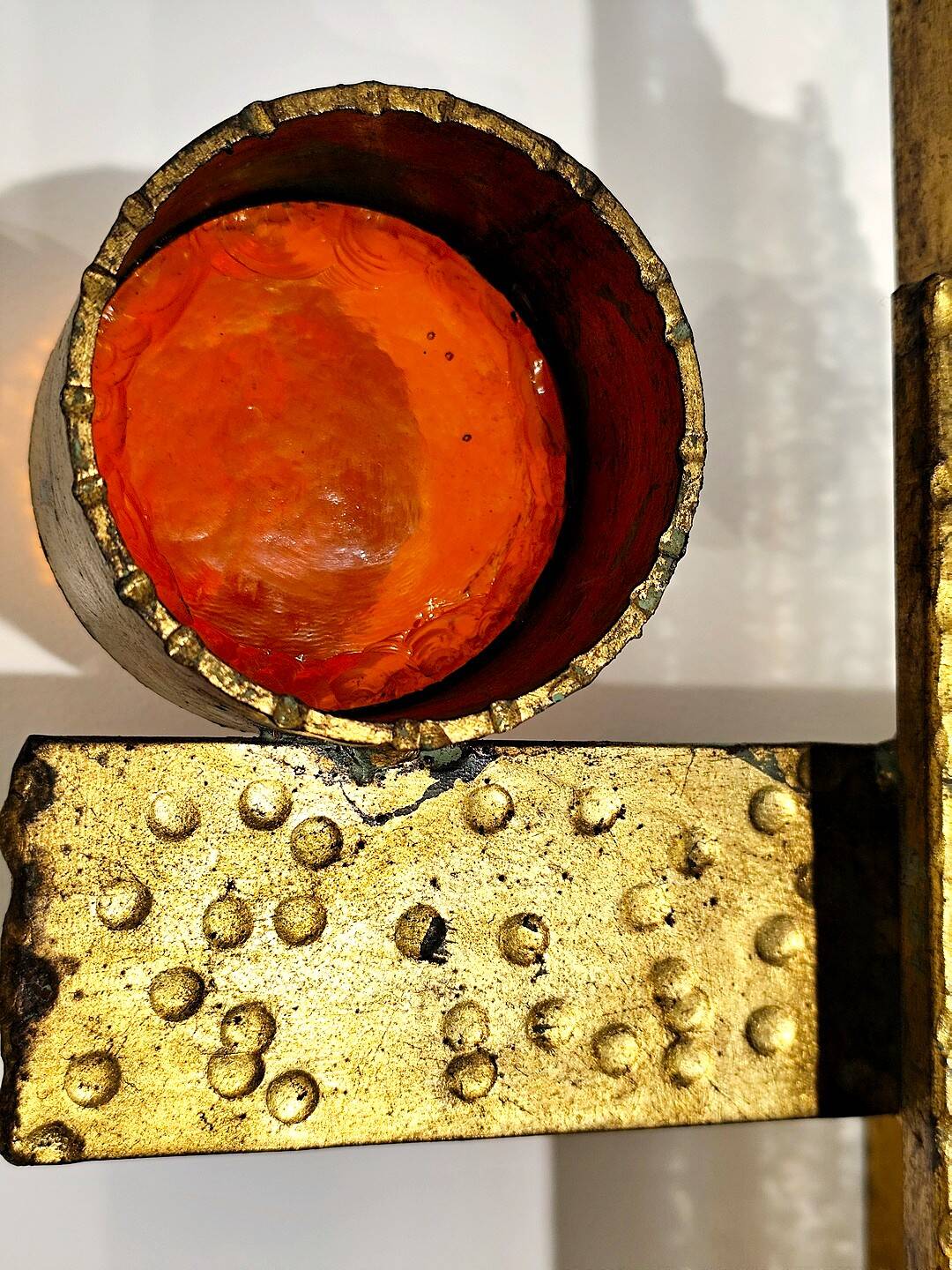 Rare Sconce by Albano Poli for Poliarte