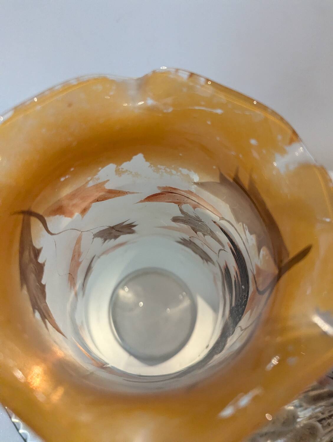 Paire de vases anciens Art nouveau