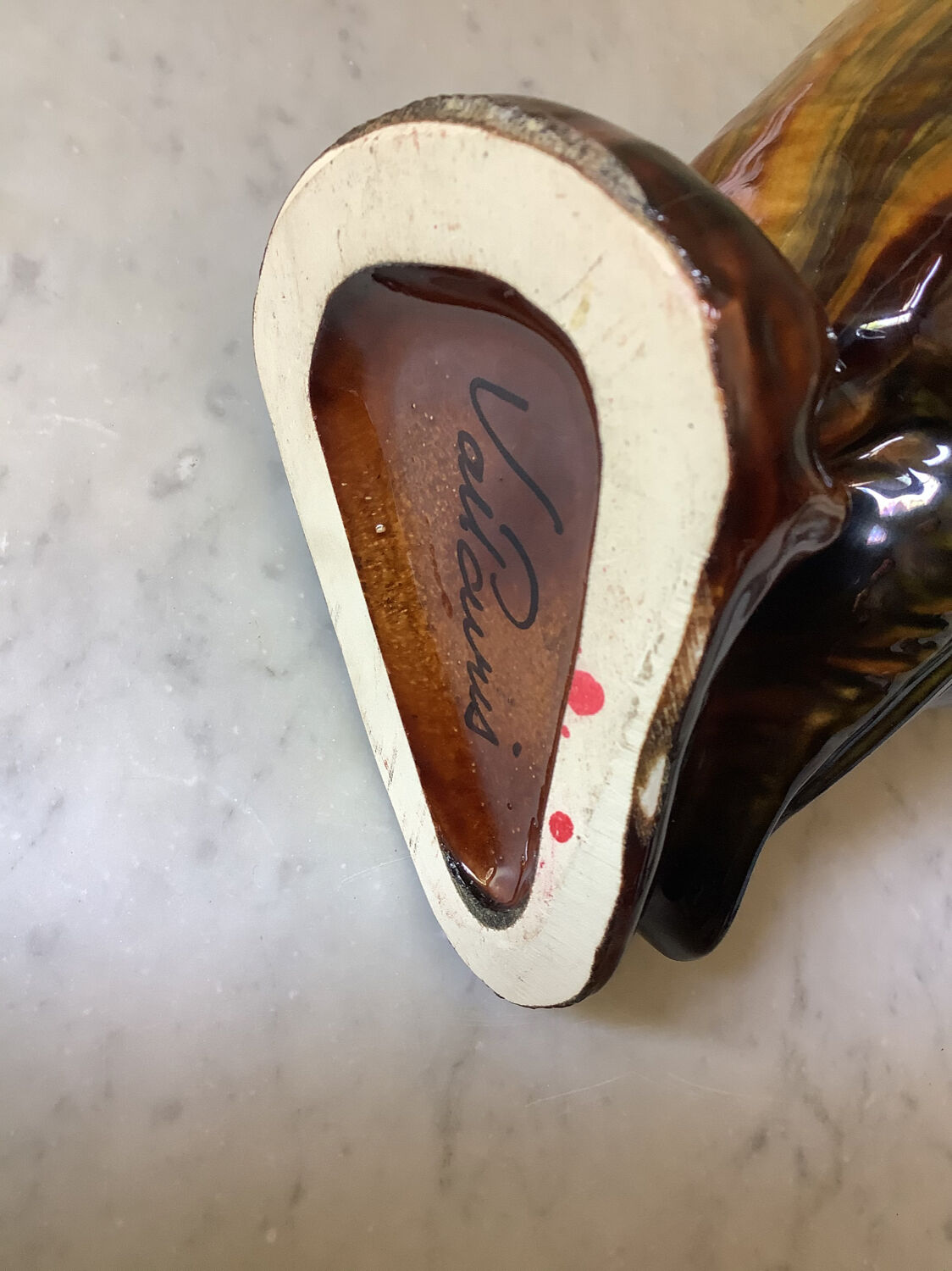 Zoomorphic pitcher Vallauris