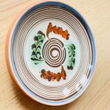 Assiette en céramique artisanat roumain