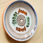 Assiette en céramique artisanat roumain